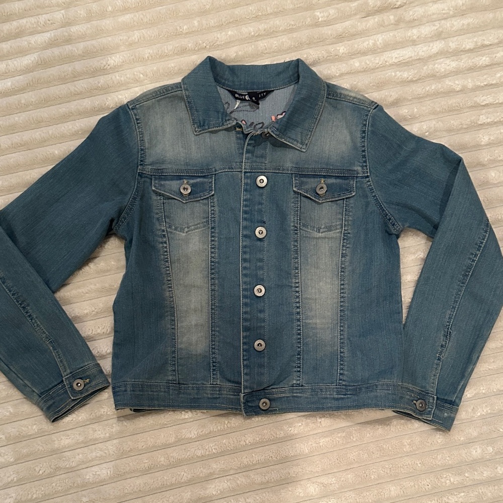 Classic Blue Denim Jacket for Women